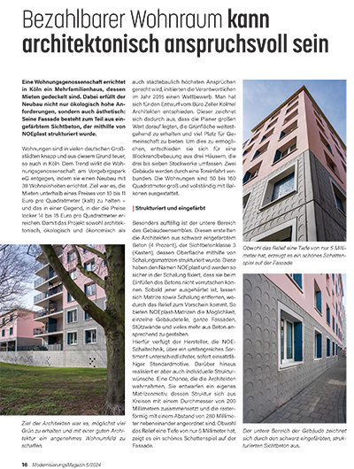 Bezahlbarer Wohnraum kann architektonisch anspruchsvoll sein